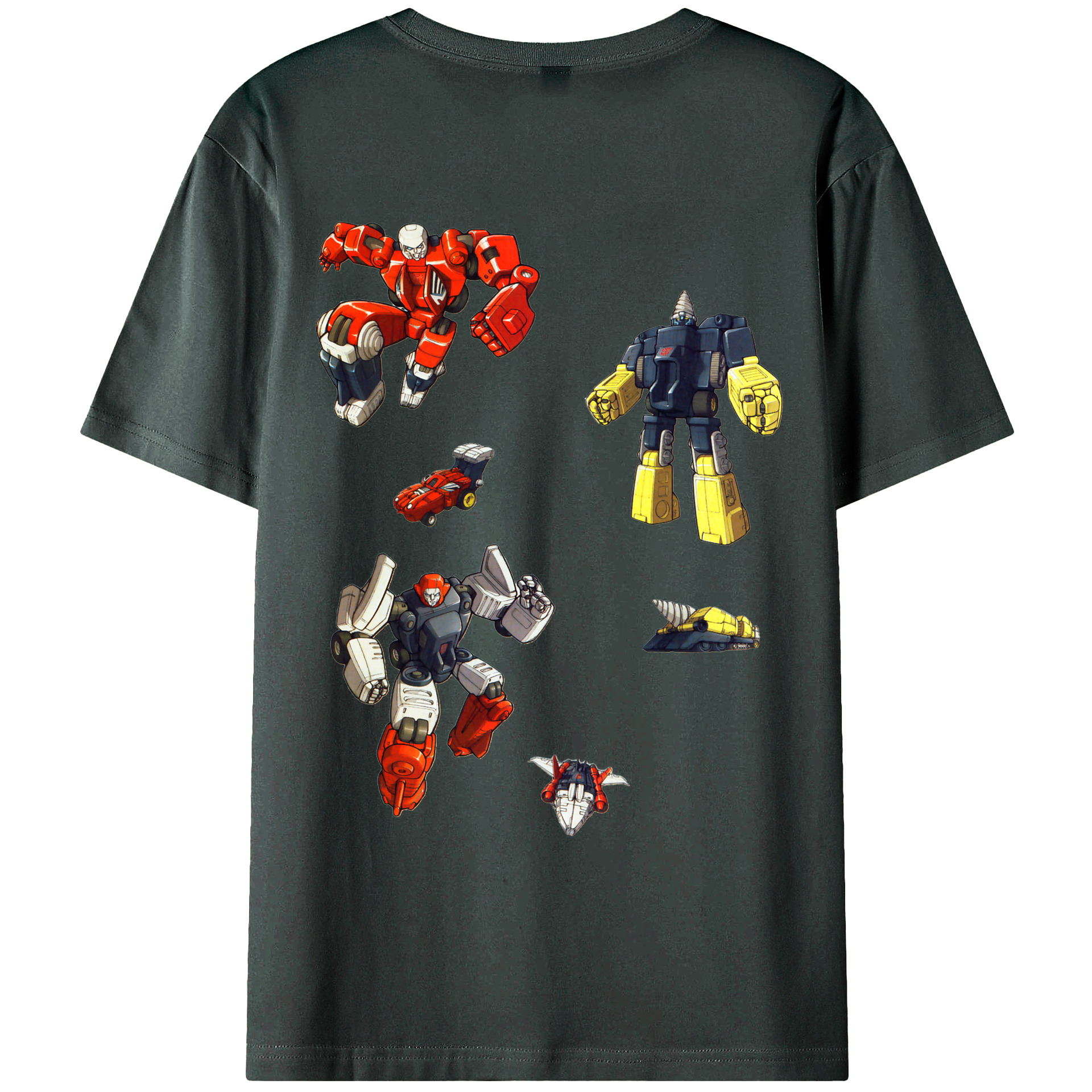 （画像用）  綿100％ メンズ半袖Tシャツ（バックプリント） 通気性